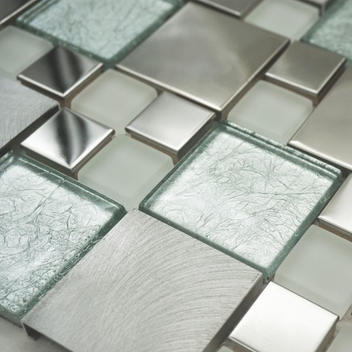 Mosaic tiles sheet onyx white - tiles,