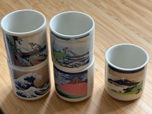 Japanese porcelain sake tea - porcelain,