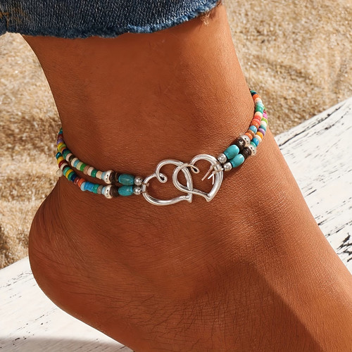 Anklet ankle bracelet bohemian - anklet,