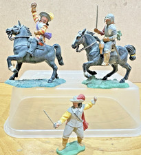 Britains Herald 1/32 ECW Roundhead & cavaliers plastic toy soldiers 1950/60 rare