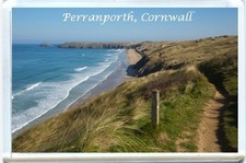 PERRANPORTH, CORNWALL  FRIDGE MAGNET