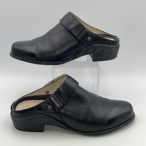Ariat black leather mule - ariat,