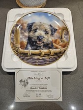 Danbury Border Terrier Plates X 12