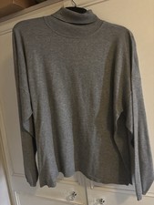 Primark Grey Turtle Neck Top