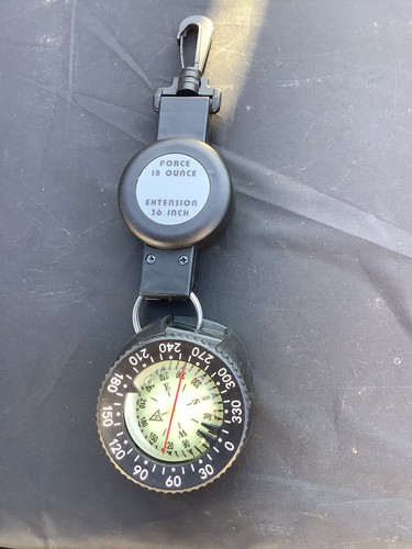 Diving compass expanding - on,