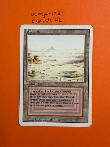 Badlands mtg magic - magic, lp