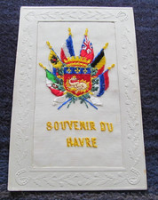 WWI Silk Postcard :   Dated