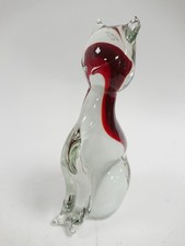 Murano Style Art Glass Cat