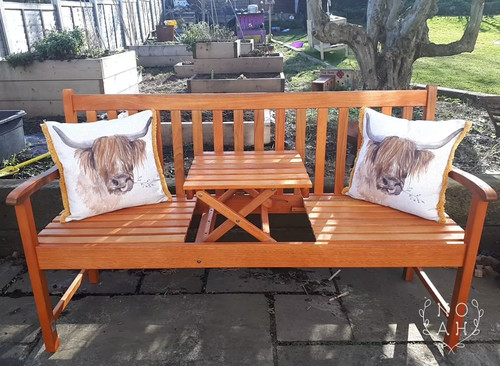 Large garden bench - garden, outdoor