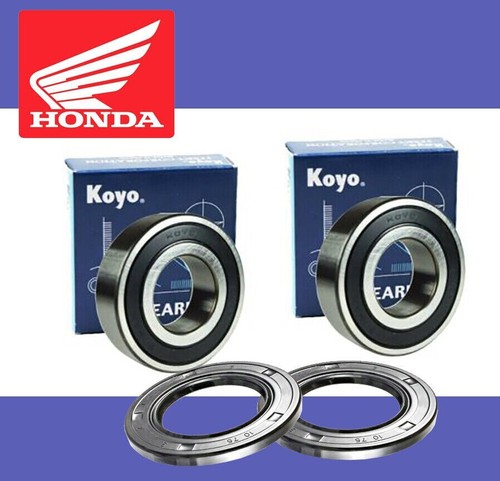 Front wheel bearings - &, seals