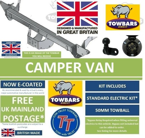 Flange towbar for - towbar,