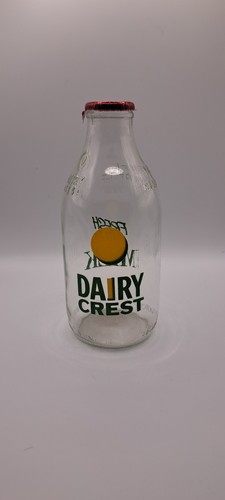Retro 1980s glass - , milk