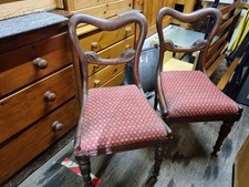 Set Of 2 Victorian Mahogany