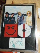 Bon Jovi Band.Have A Nice Day C.D Signed Album Flat Card Autograph Photo Framed