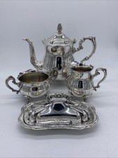 Silver Plated Tea Pot Set