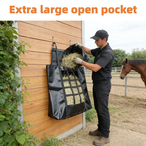 1000d horse feed hay bag - hay,