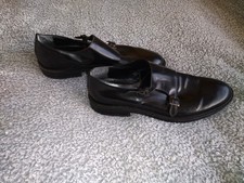 Ask The Missus Leather Men's Shoes, Size UK 10,Black Colour