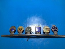 CLASSIC CAR BADGE BAR ISLE OF MAN CANNES BELGIQUE NATIONAL TRUST CYPRUS POLIC 10
