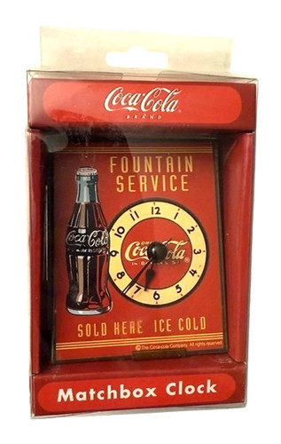 Coca cola coke matchbox - coca,