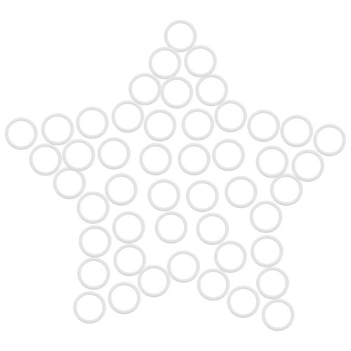 100 pcs flat metal slide - pcs,