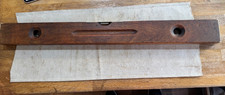 Old Vintage 30” Wooden Rabone Spirit Level - Mahogany - Good Condition