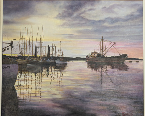 Original oil painting - , of