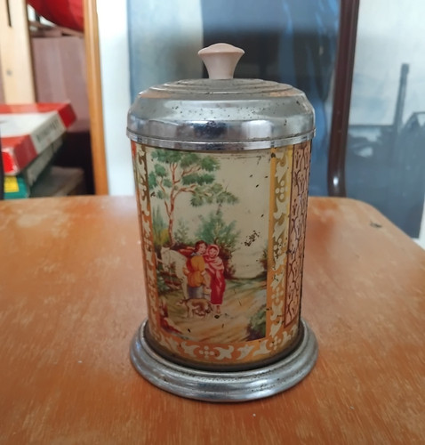 Vintage art deco chrome - art, tea
