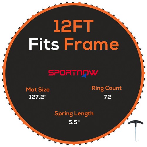 Sportnow trampoline mat with - trampoline,