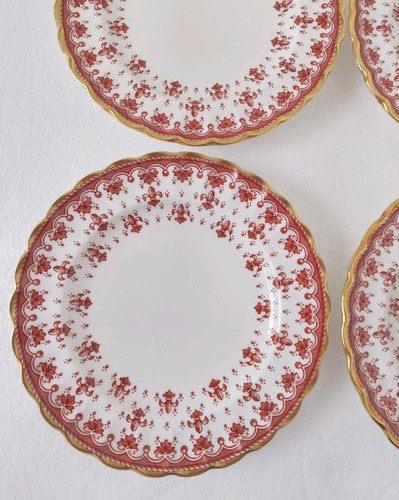 Spode fleur lys red - 6,
