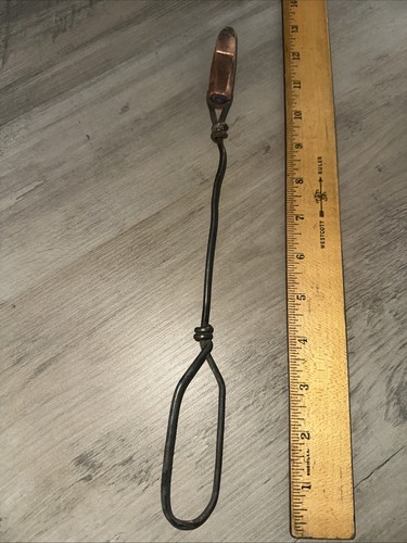 Old copper head - old, soldering