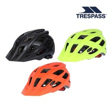 Trespass Adult Bike Helmet Lightweight in Red Orange Black Yellow Zprokit