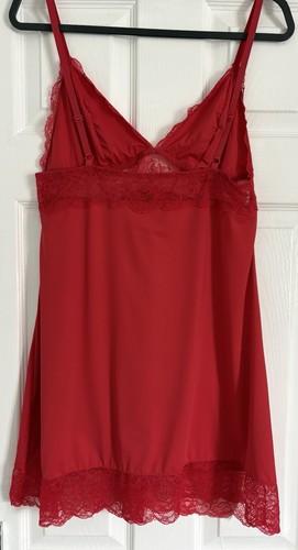 Red lace ladies nightdress - ladies,