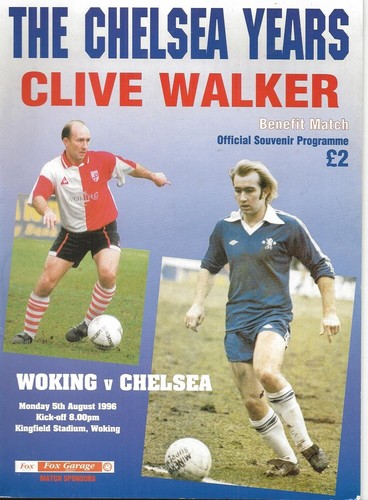 Football programme woking - football, v