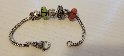 Authentic trollbeads bracelet - trollbeads,