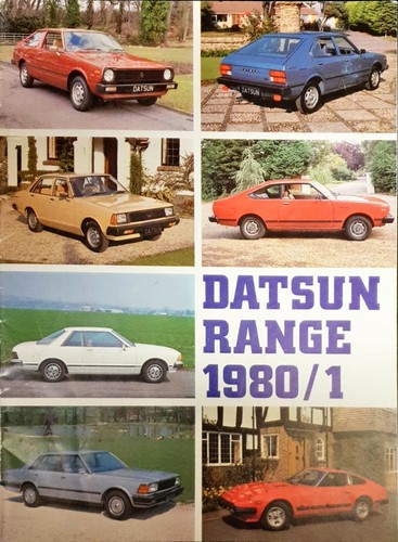 Datsun range brochure 1980 - range,