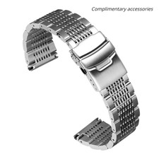 High Quality Stainless Steel Watch Strap18/20/22/24mm Universal Men's metal Band