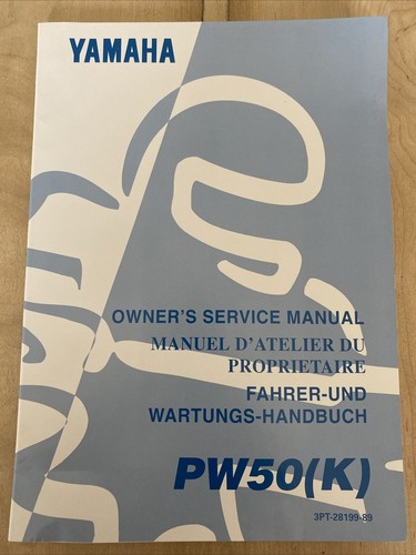 Yamaha pw50 owners manual - yamaha,