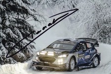 Ott Tänak Autographed 6x4