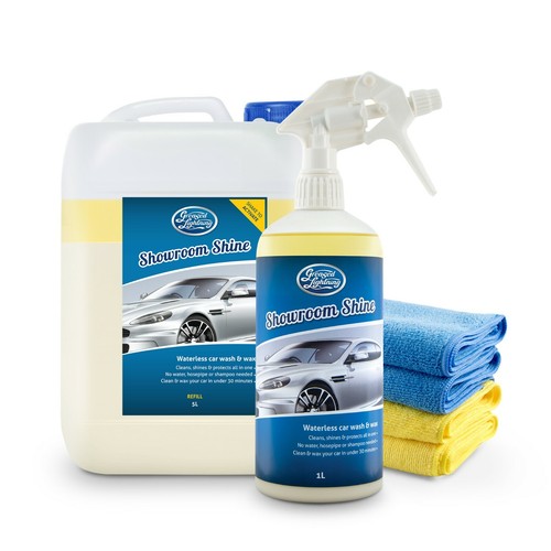 Waterless wash wax - wash, &