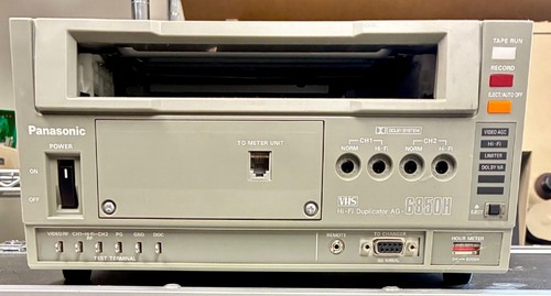 Panasonic d6850h dvcpro vtr - aj-d6850h,
