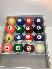 Complete Set Of Pool Balls