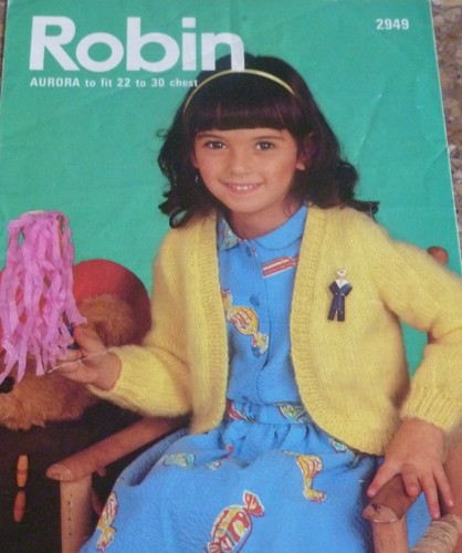 Original robin knitting - robin,