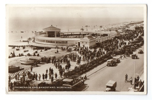 Vintage worthing postcard - worthing,