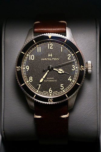 Hamilton khaki pilot - khaki,