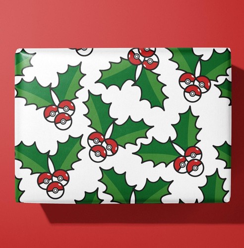 Pokemon holly christmas - pokemon,