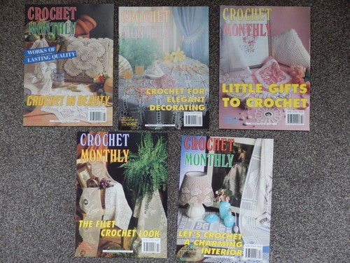 Vintage crochet monthly - x,