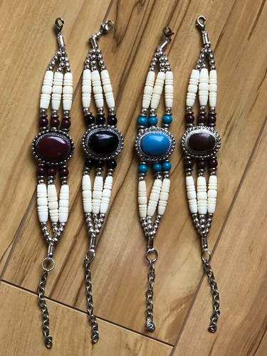 Buffalo bone bracelets - 3,