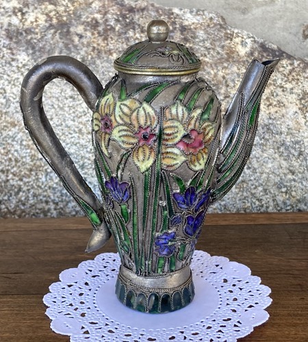 Vintage chinese cloisonne mini - vintage,