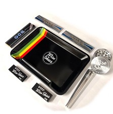 Wise Skies Black & Silver Tray