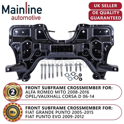 Front subframe crossmember - subframe,
